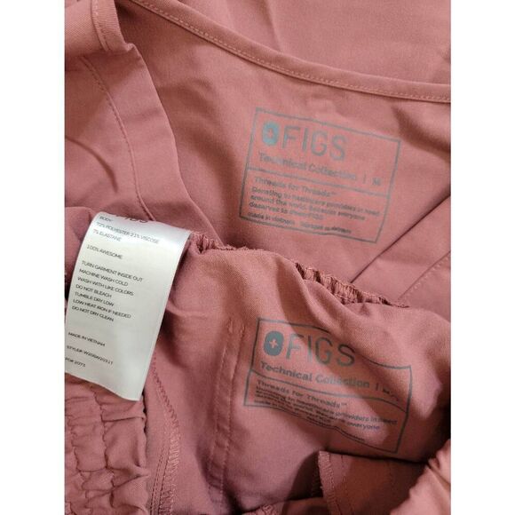 Figs Mauve Scrubs Sz M/tall - Picture 11 of 11